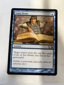 Tome Scour - M11 - Magic the Gathering MTG - Image 1
