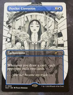 MTG Psychic Corrosion (1669/2052) Secret Lair None foil 🔥ready to ship - Image 1