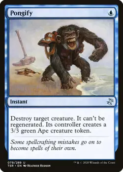 Pongify: MtG Magic the Gathering Time Spiral Remastered Uncommon - Image 1