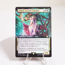 Jenova Ancient Calamity Extended Art 493 Regular MTG Final Fantasy FIN NM - Image 1