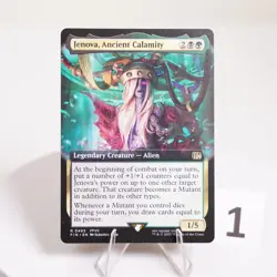 Jenova Ancient Calamity Extended Art 493 Regular MTG Final Fantasy FIN NM - Image 2