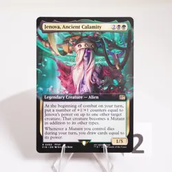 Jenova Ancient Calamity Extended Art 493 Regular MTG Final Fantasy FIN NM - Image 4