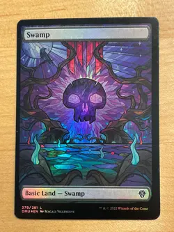 MTG NM Swamp 279 Foil [Dominaria United] - Image 1