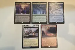 Magic: The Gathering Boseiju, Who Endures/Takenuma/Otawara/Sokenzan/Eiganjo set - Image 1