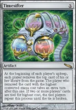 MTG Timesifter, Mirrodin, Heavily Played, English - Image 1