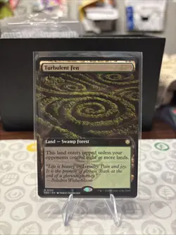 Turbulent Fen Extended Art Secrets of Strixhaven Commander 103 NM - Image 1