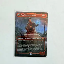 Ral, Monsoon Mage (Borderless) (Textured Foil) Foil M Modern Horizons 3 471 NM - Image 1