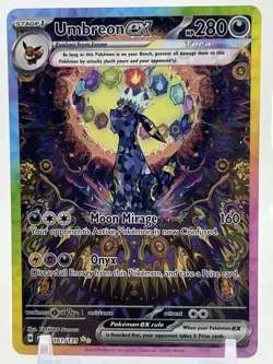 Pokemon Umbreon EX Prismatic Evolutions 161/131 SIR *Read Description* - Image 3