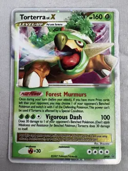 Torterra LV.X LP Diamond and Pearl Promos DP09 Pokemon - Image 1