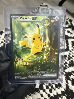 Pokemon Pikachu ex 276/217 Ascended Heroes Holo - NM/M PACK FRESH PSA 10 Cont - Image 1