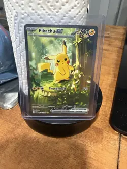 Pokemon Pikachu ex 276/217 Ascended Heroes Holo - NM/M PACK FRESH PSA 10 Cont - Image 2