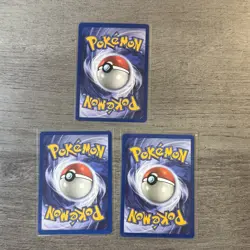 1999 Pokemon Jungle Trainer 3 Card Lot - 1st Edition - Image 2