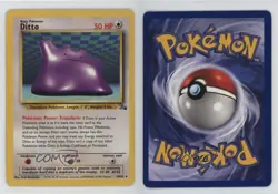 Ditto Pokemon Fossil #18 1999 - Image 3