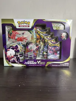 Pokemon TCG Hisuian Zoroark VSTAR Premium Collection Box - New / Sealed - Image 1