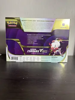 Pokemon TCG Hisuian Zoroark VSTAR Premium Collection Box - New / Sealed - Image 2