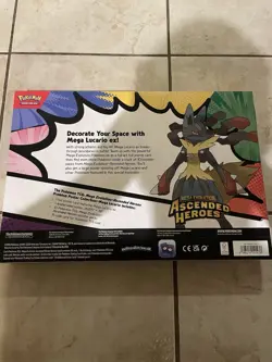 Pokemon TCG Ascended Heroes Mega Lucario Premium poster Collection - Image 2