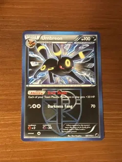 Pokemon TCG Umbreon 64/116 Non-Holo Rare Card Plasma Freeze - Image 1