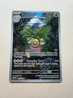 Pokemon TCG Exeggutor 135/132 Illustration Rare Holo Me01: Mega Evolution 2025 - Image 1