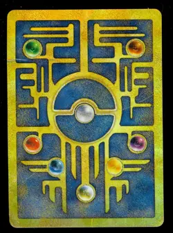 Pokemon ANCIENT MEW - Movie PROMO - HEAVY PLAY - MAJOR CREASING - Image 2