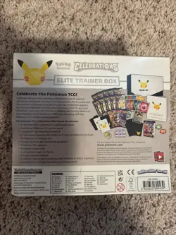 Pokemon TCG: 25th Anniversary Celebrations Elite Trainer Box (2021) 820650809439 - Image 2