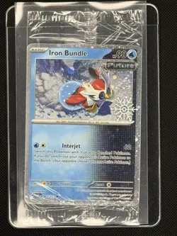 Iron Bundle 062/167 Snowflake Holiday Promo Pokemon Twilight Masquerade SEALED - Image 3
