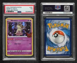 Mimikyu Pokemon Sword & Shield Trick or Trade BOO-ster PSA 7 - Image 3