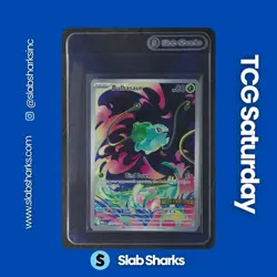 2025 POKEMON MEGA EVOLUTION BOOSTER BOX TOPPER STAMP PROMO #133/132 BULBASAUR - Image 1