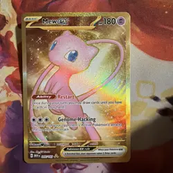 Pokemon Mew EX TCG Full Art 205/165 2023 Ultra Rare - Image 1