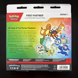 Pokemon TCG: First Partner Illustration Collection Series 1 Factory Sealed Box - Image 2