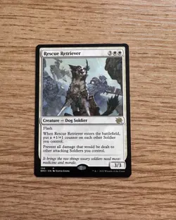 Rescue Retriever - NM - MTG The Brothers' War - Magic the Gathering - Image 1