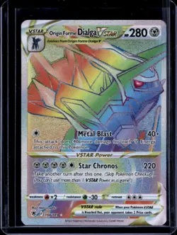 2022 Pokemon SWSH Astral Radiance Origin Forme Dialga VSTAR Secret Rare #198/189 - Image 1