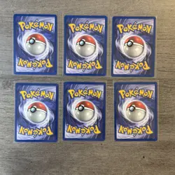 1999 Pokemon Jungle Lickitung Spearow Exeggcute & Nidoran - 1st Edition - Image 2