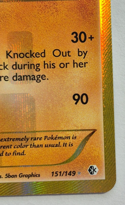 Pokemon TCG Shiny Terrakion 151/149 Boundaries Crossed Holo Secret Rare NM - Image 4