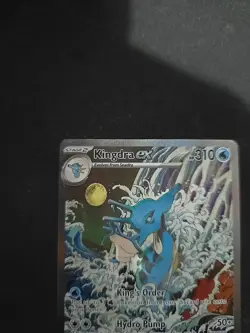 Kingdra EX SVP #131 SV Black Star Promo Card Pokemon TCG - Image 4