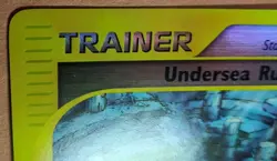 Pokemon Aquapolis Set Uncommon Reverse-Holo "Undersea Ruins" 138/147 (English) - Image 3