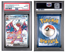 2023 POKEMON SVP EN-SV BLACK STAR PROMO #056 CHARIZARD EX PSA 8 - Image 3