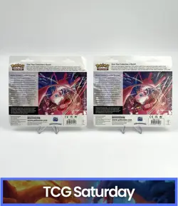 2021 POKEMON SWSH FUSION STRIKE 3-PACK BLISTER EEVEE & ESPEON SEALED LOT OF 2 - Image 2