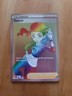 Pokemon TCG Fusion Strike 274/264 - Dancer - Rainbow Secret Rare - NM - Image 1