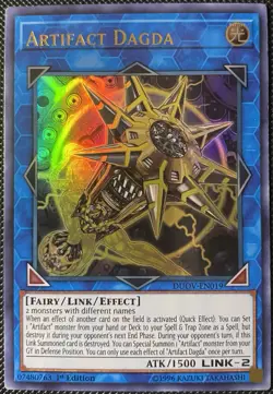 Artifact Dagda DUOV-EN019 Duel Overload 1st Edition - Yugioh Card - Image 1