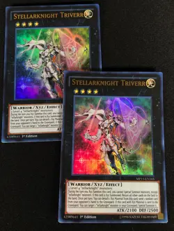 Yugioh Stellarknight Triverr MP15-EN165 1st ULTRA X2 (LP) - Image 1