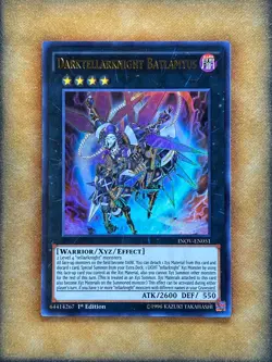Yugioh Darktellarknight Batlamyus INOV-EN051 Ultra Rare 1st Ed NM - Image 1