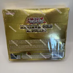 Yu-Gi-Oh! TCG: Maximum Gold El Dorado Display Box 1st Edition - New Sealed - Image 2