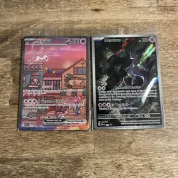 Pokemon TCG 151 UPC Promo Set Mew 053, Mewtwo 052, Metal Mew 205 New Sealed - Image 5