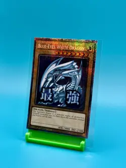 NM - 2026 Yu-Gi-Oh! Blue-Eyes White Dragon 1st Edition Starlight Rare RA05-EN085 - Image 2