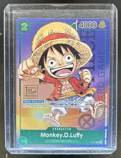 2023 One Piece 1st Anniversary Tournament Monkey D Luffy Promo #P-037 - Image 1