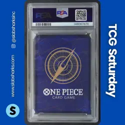 2025 ONE PIECE FIST OF DIVINE SPEED #OP11-018 HONESTY IMPACT RARE ALT ART PSA 10 - Image 2