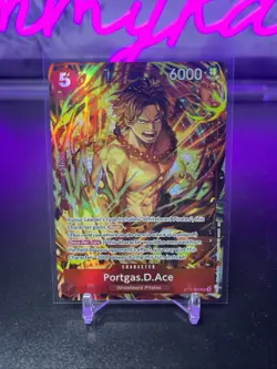 Portgas.D.Ace (Illustration Box Vol.5) ST15-005 One Piece Promotion Cards Foil - Image 1