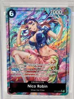 Nico Robin Alternate Art OP12-087 Legacy of the Master PSA 10 ENGLISH ONE PIECE - Image 2