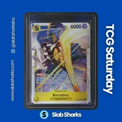 2026 ONE PIECE ADVENTURE ON KAMI'S ISLAND #EB04-058 BORSALINO SUPER RARE - Image 1