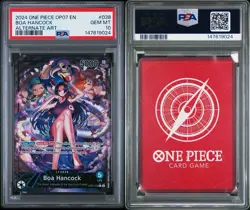 Bandai 2024 One Piece Boa Hancock OP07-038 500 Years Future Parallel Foil PSA 10 - Image 3